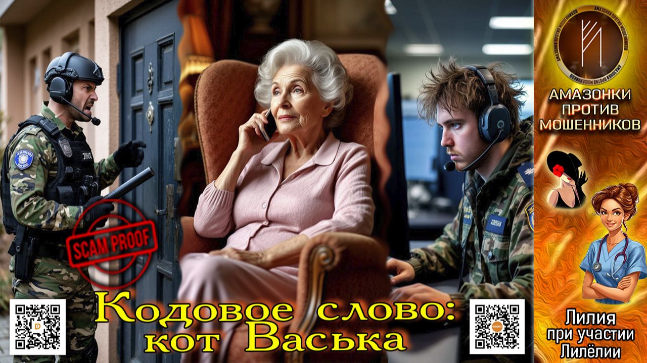 ЛИЛИЯ. Баба Сима снова в деле! Телефонное мошенничество смотреть онлайн