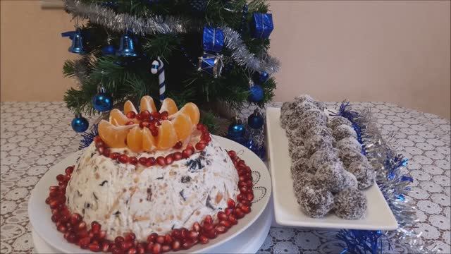 Удачные ДЕСЕРТЫ БЕЗ ВЫПЕЧКИ на Новый Год смотреть онлайн