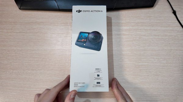 Dji Osmo Action 6 - Adventure Combo распаковка и обновление камеры
