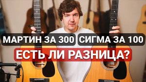 В Этом Вопросе я Ставлю Точку! Сравниваю Martin D-18 и Sigma SDM STE.