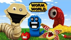 Заблудившись В Мире Голодных Червей Lego, Сможете Ли Вы Спастись От Гигантского Червя