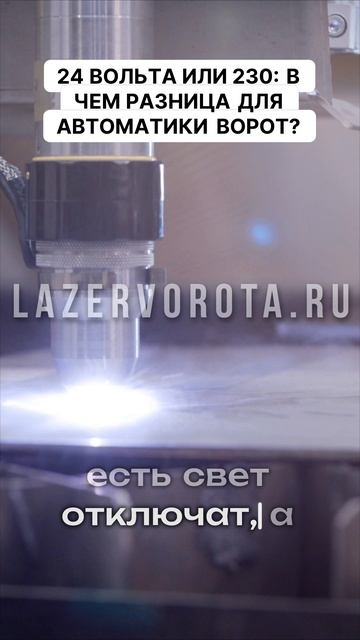 24 вольта или 230, в чем разница для автоматики ворот?