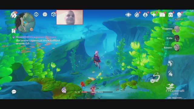 Genshin Impact Квест ПОЯВЛЕНИЕ БЛУЖДАЮЩЕГО ОГОНЬКИ Стремительная резня смотреть онлайн