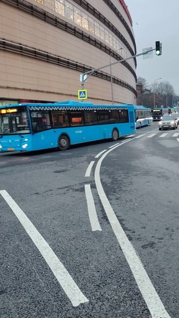 Автобус ЛиАЗ 5292 борт 192588, маршрут 640 смотреть онлайн