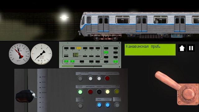 поездка по нижегородскому метро 2д сормово-мещерская линия