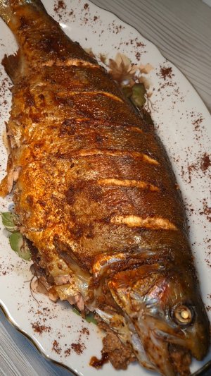 Новогодняя рыба