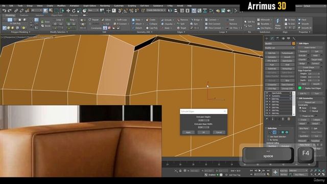 10 - Leather Couch 1 - Modeling смотреть онлайн