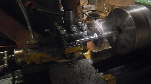 Ламповая токарка!!! Ось рулевого кулака. Мотоборд.