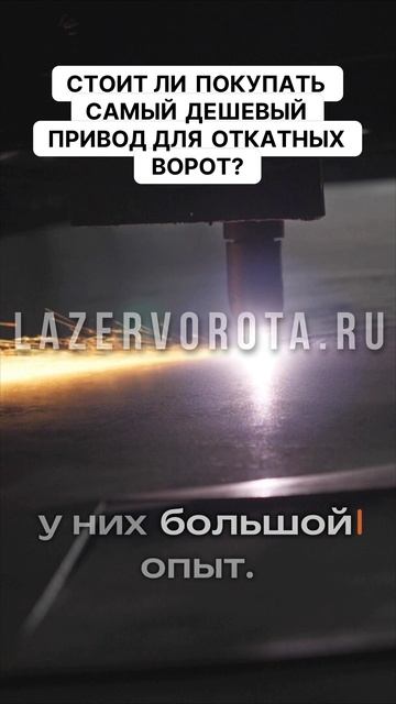 Стоит ли покупать самый дешевый привод для откатных ворот