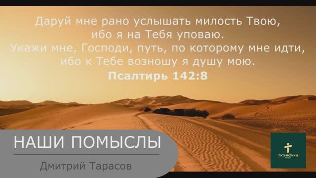 НАШИ ПОМЫСЛЫ | Дмитрий Тарасов