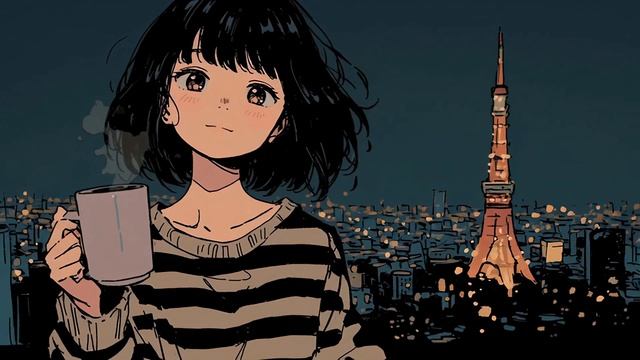 It’s Okay To Rest. You’ve Done Enough.｜Japanese Lo-fi Night 🌃 Chill Beats For Study & Focus