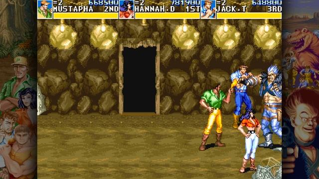 Cadillacs And Dinosaurs (1993) Arcade - 3 Players [TAS]