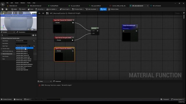 2. Creating a Normal Control Material Function смотреть онлайн