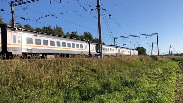 ЭП2Д-0010 Тула-Москва, пл.107 км (13.08.25)