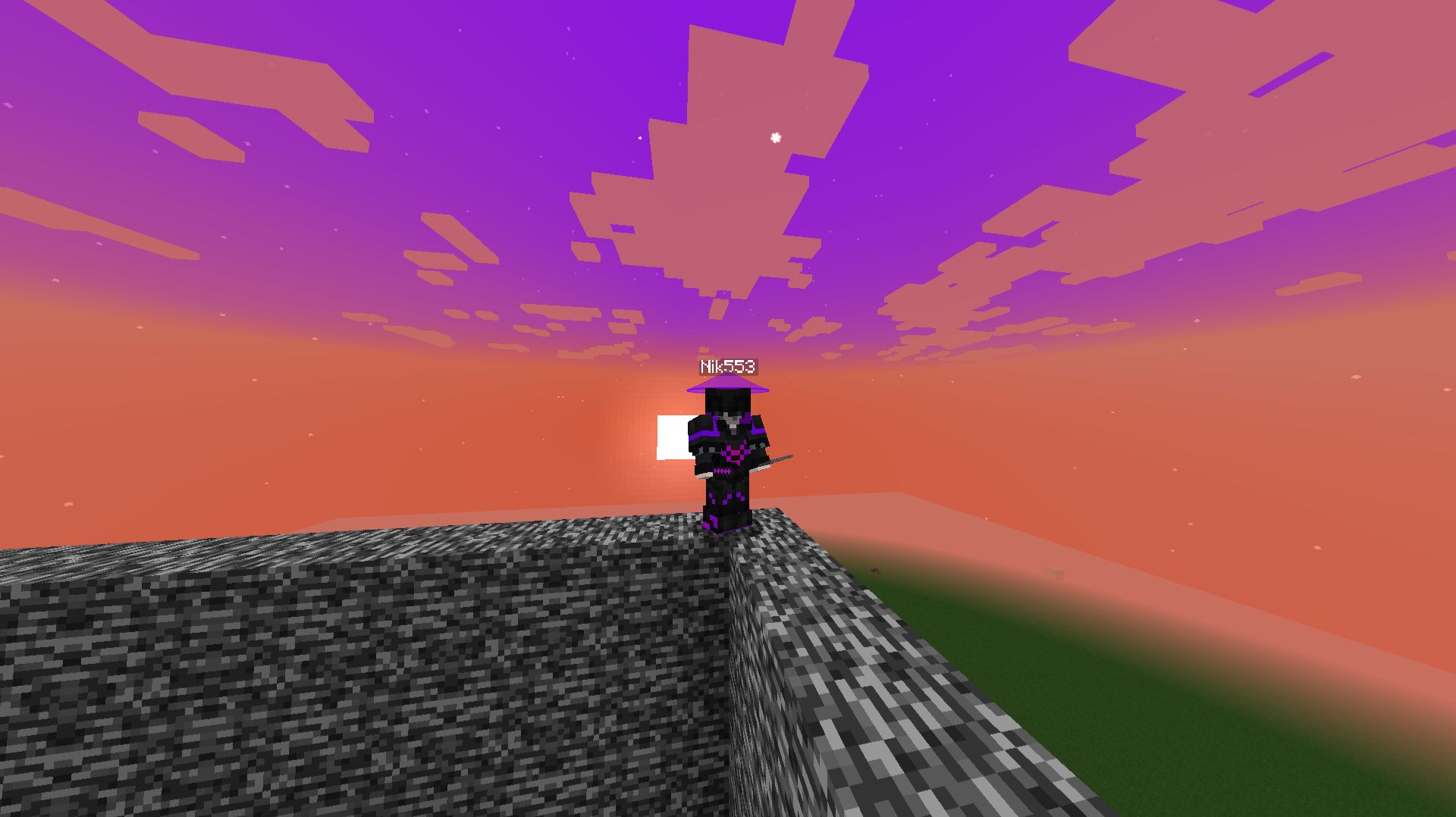 Лучший фиолетовый текстур пак для майнкрафт. Можно скачать в моём тгк.