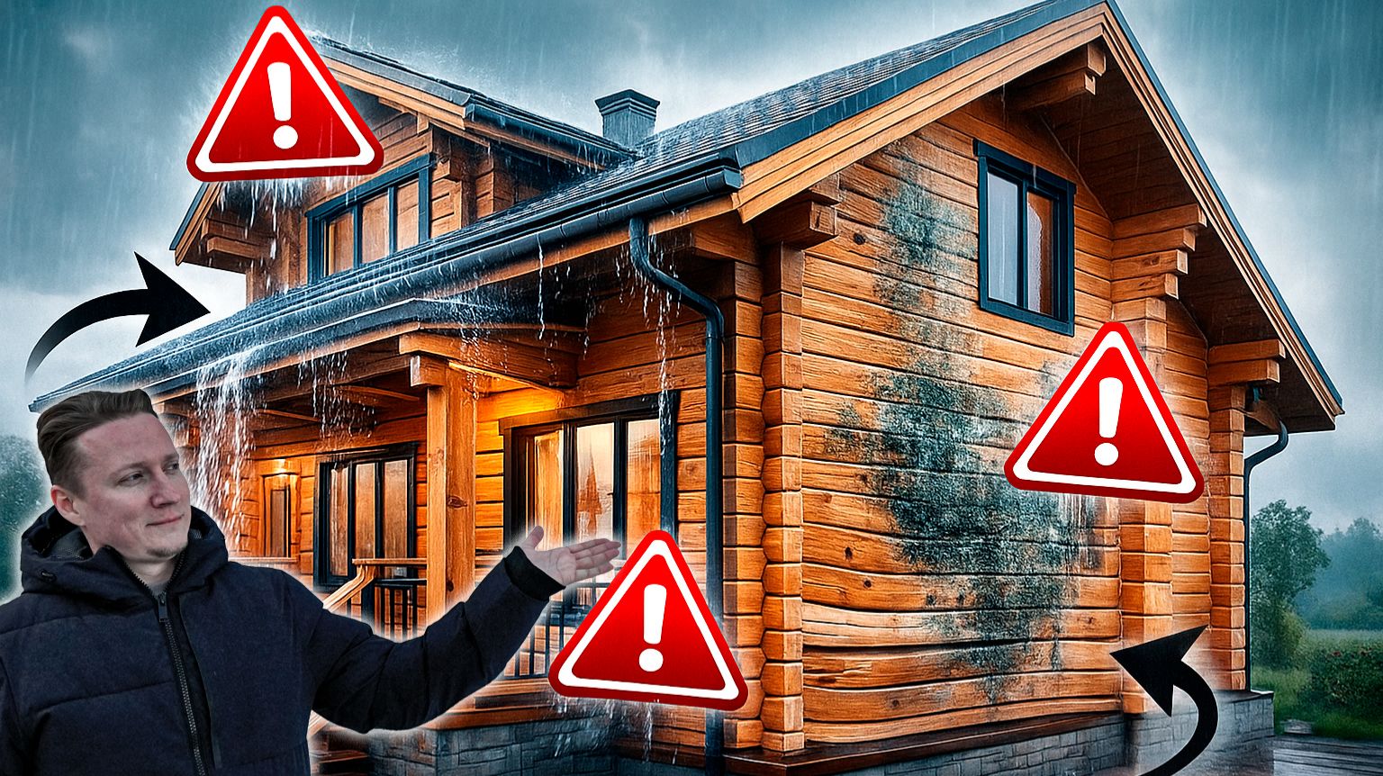Три косяка которые убьют ваш дом из бруса.