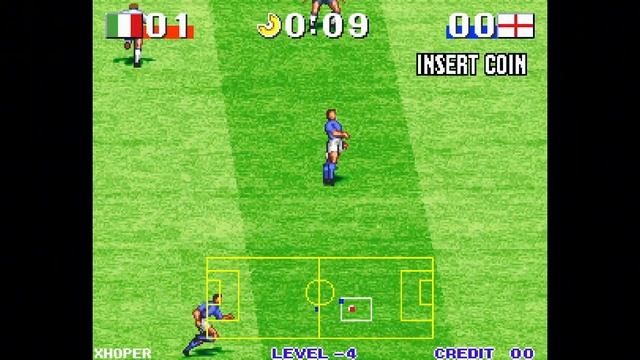 Goal! Goal! Goal! [ Neo Geo, Arcade ] Playthrough