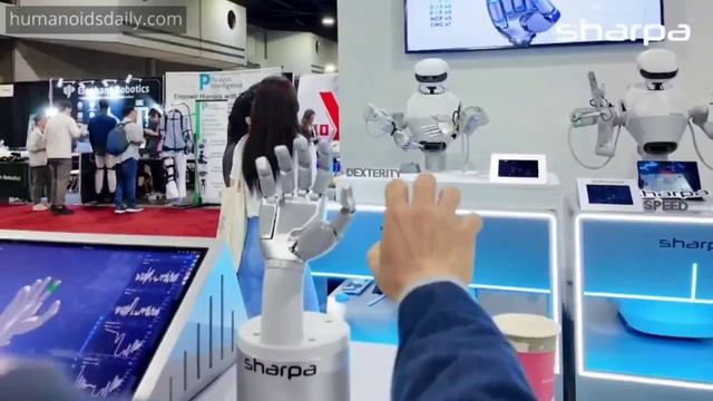 Роборука SharpaWave смотреть онлайн