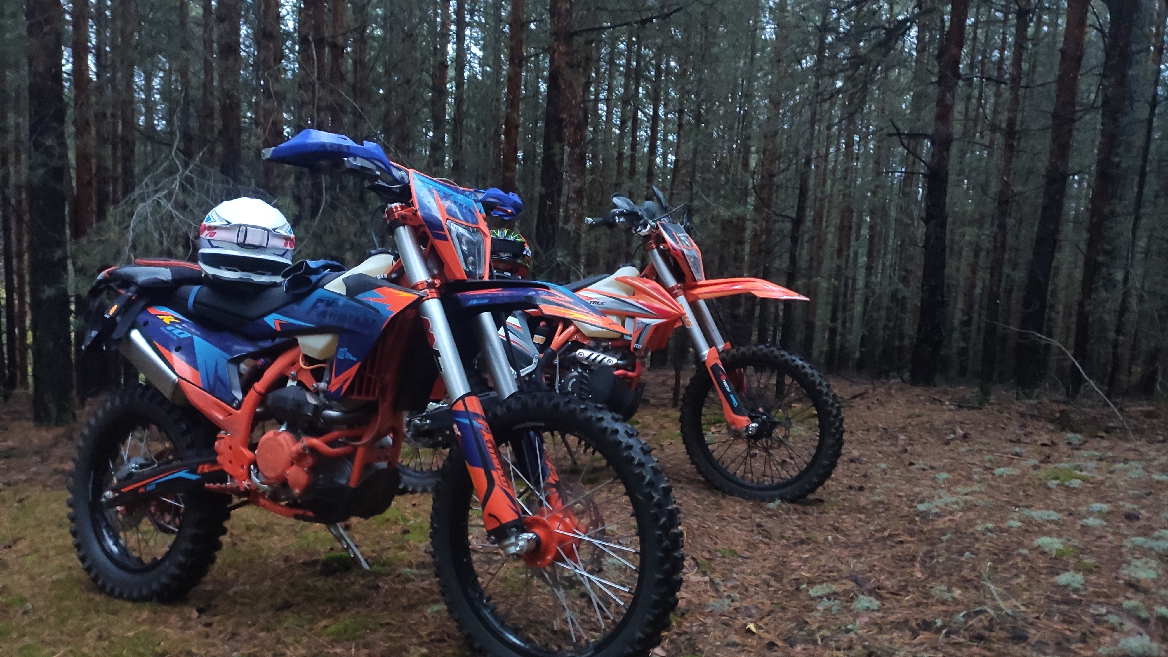 Закрываем эндуро сезон с другом) смотреть онлайн