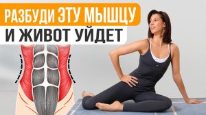 Активируй ЭТУ мышцу и ВЫПИРАЮЩИЙ ЖИВОТ подтянется | Дыхательная гимнастика на каждое утро