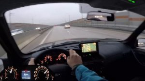 90 сил 1.8 - максимальная скорость на трассе Lada Niva Travel / Лада Нива Тревел на пределе!