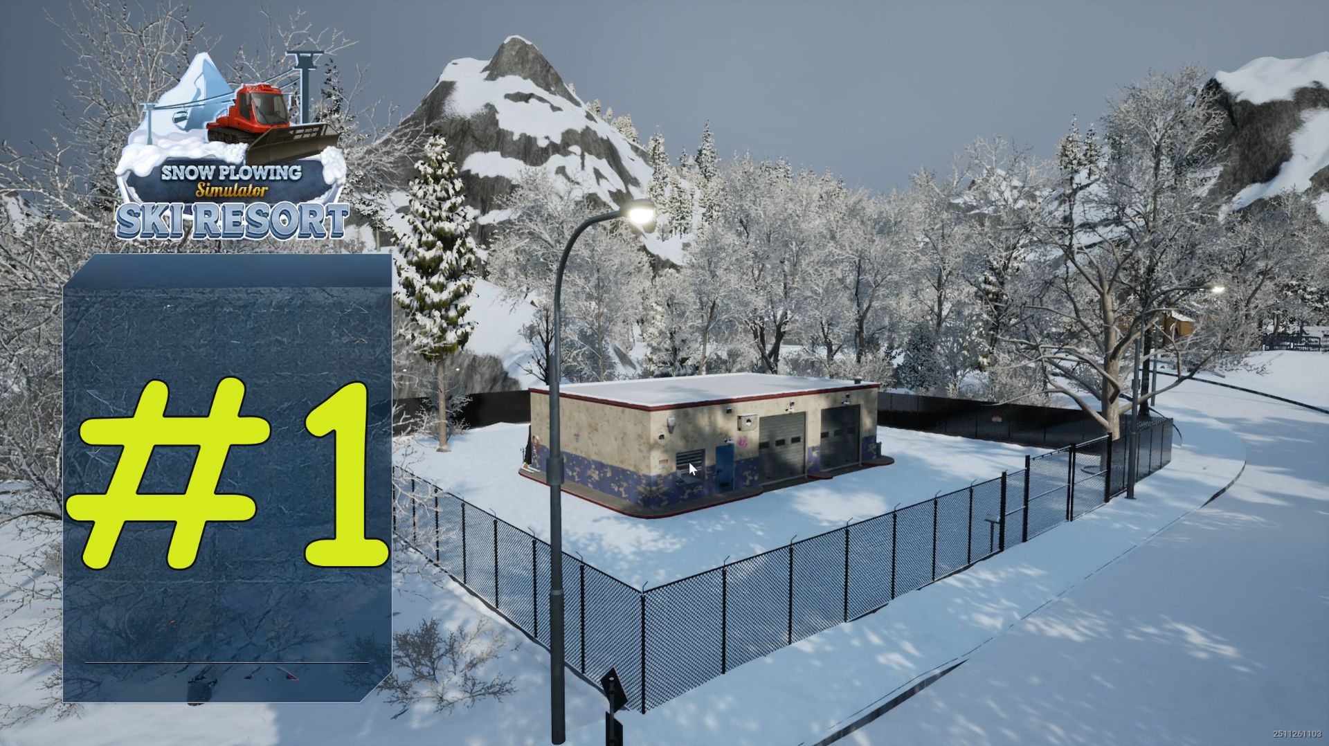 SNOW PLOWING SIMULATOR прохождение на русском #1 смотреть онлайн