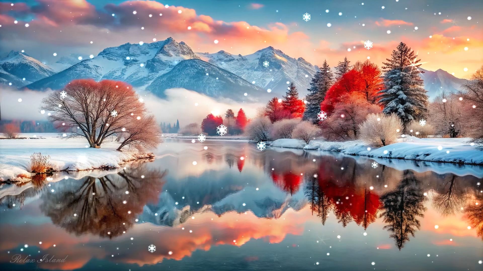 НЕВЕРОЯТНО КРАСИВАЯ УСПОКАИВАЮЩАЯ МУЗЫКА ДЛЯ СНА 🎵 ЗИМНЯЯ РАССЛАБЛЯЮЩАЯ РЕЛАКС МУЗЫКА ДЛЯ ДУШИ смотреть онлайн