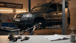 замена левого привода в сборе белмаг нива шевроле