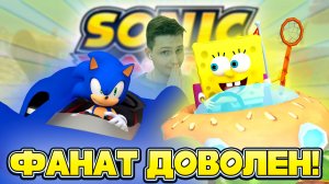 ФАНАТ СОНИКА И ГУБКИ БОБА в ШОКЕ! | РАЗБОР DLC и ФЕСТИВАЛЯ в Sonic Racing: CrossWorlds