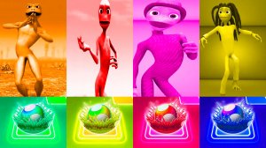 Зелёный Человек Танцует Dame Tu Cosita Music Video 2025 battle #35 в Tiles Hop - NoV | Dame Tu