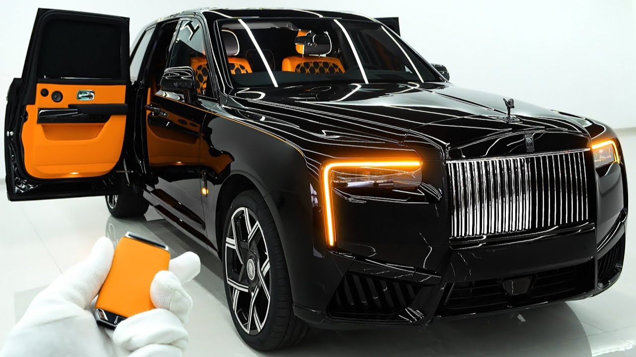 Rolls Royce Cullinan Black Badge GUCCI 2026 года — мегароскошный внедорожник смотреть онлайн