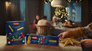 Паста Barilla в новогоднем дизайне для праздничного настроения