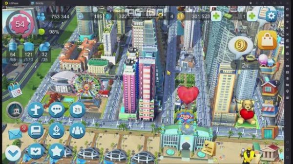 Simcity Buildit. LDPlayer