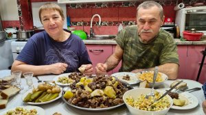 Живём в деревне 🏡 //Хорошо поработали, вкусно поели .//