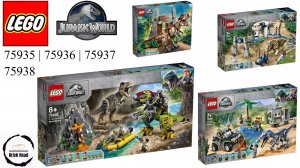 Сборка коллекции LEGO Jurassic World