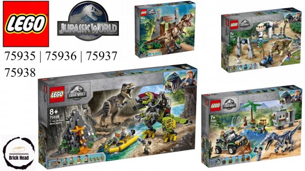 Сборка коллекции LEGO Jurassic World