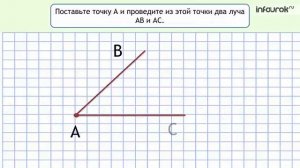 Луч. Числовой луч. Угол. Виды углов  Математика 4 класс #16  Инфоурок