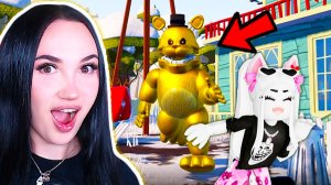 🤪МИШКА ФРЕДДИ ТЕПЕРЬ МОЙ СОСЕД в РОБЛОКСЕ...