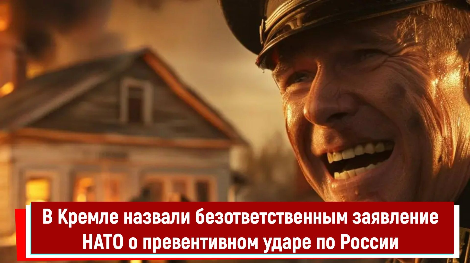 В Кремле назвали безответственным заявление НАТО о превентивном ударе по России смотреть онлайн