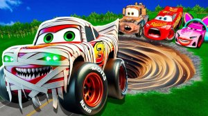 Машинки летают и прыгают! Развивающие мультики Машины помощники. Мультфильмы про машинки