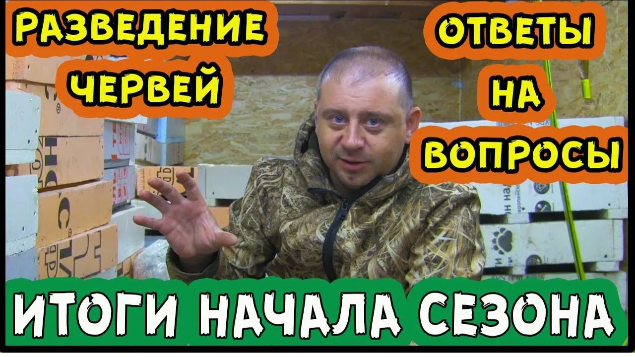 Разведение червей, весна начало сезона. Как продажи_ Дедробена как бизнес. смотреть онлайн