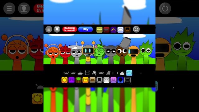 Sprunke Advanced Modded [Part 1️⃣] (NORMAL) {ALL CHARACTERS & PHASES} 🍊 #sprunki #memes смотреть онлайн