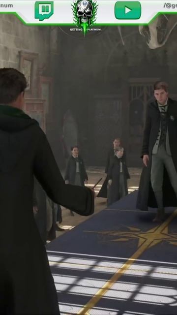 Запретное заклинание на первой дуэли #games #hogwartslegacy #ps5gameplay #хогвартслегасигеймплей