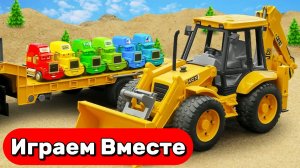 МУЛЬТИКИ ПРО МАШИНКИ И ИГРУШКИ ДЛЯ ДЕТЕЙ 🚚 ЗАБАВНЫЕ ИСТОРИИ ИЗ ЖИЗНИ ИГРУШЕК ДЛЯ ДЕТЕЙ