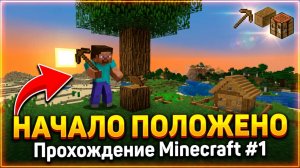 НАЧАЛО ПОЛОЖЕНО
Прохождение
Minecraft #1