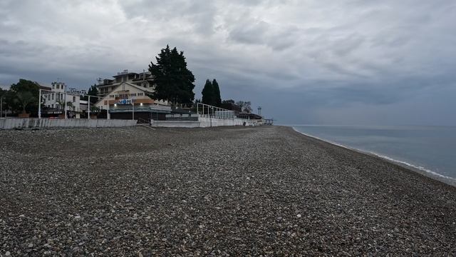 Утро в Лазаревском! Зимнее утро! смотреть онлайн