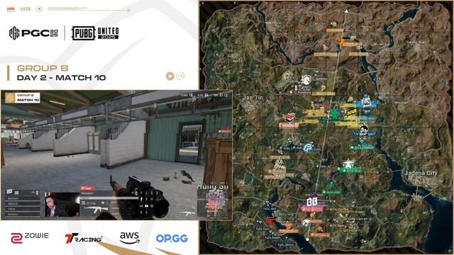 PUBG Global Championship 2025 Группа B День 2 смотреть онлайн