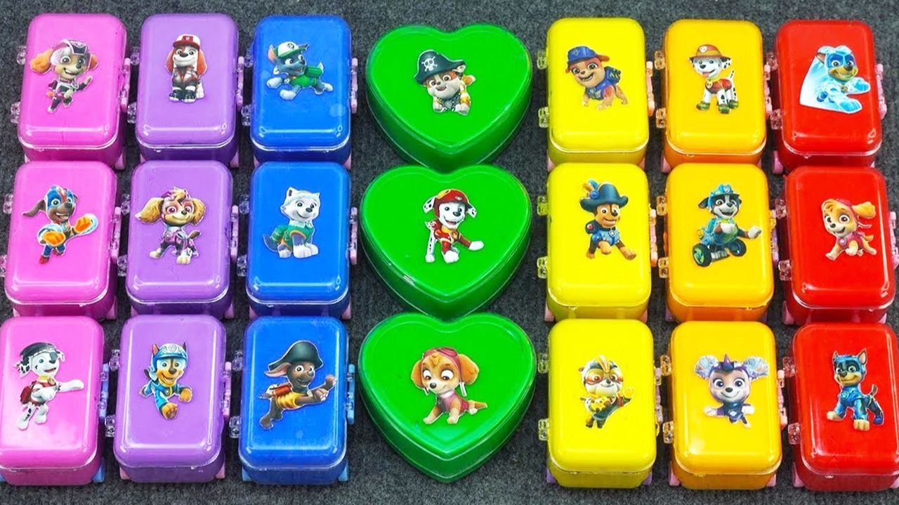 Мультики залипалки для детей. Приключение Щенячьего Патруля из пластилина. Смотреть онлайн мультики смотреть онлайн