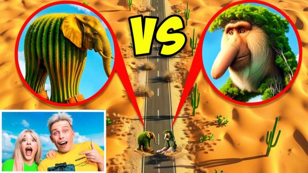 мой дрон снял LARILI LARILA vs BRR BRR PATAPIM в Реальной Жизни!