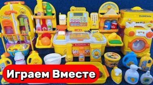 АСМР ИГРУШКИ ДЛЯ ДЕТЕЙ 🟡 ИГРАЕМ В ИГРУШКИ ДЛЯ ДЕТСКОГО МАГАЗИНА И КУКОЛЬНОГО ДОМИКА